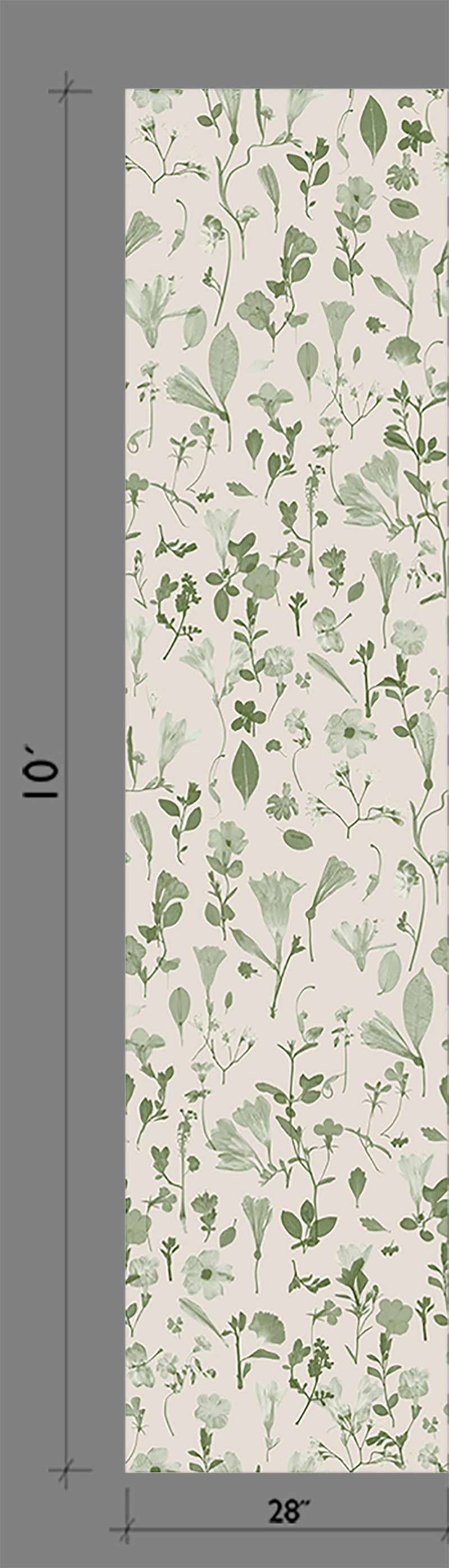 Botanic Bloom© Wallpaper in Sage