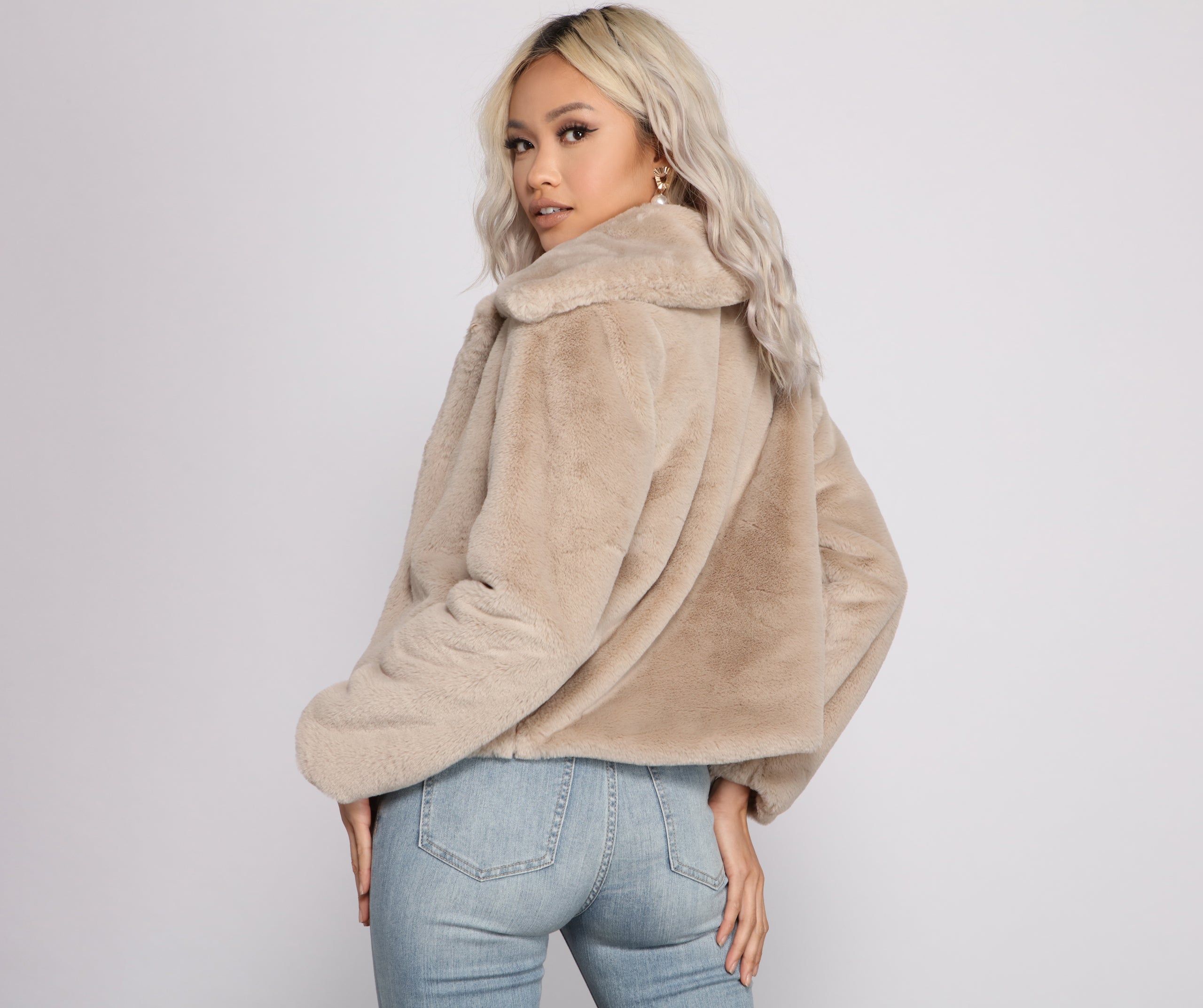 Cozy Feels Faux Fur Jacket