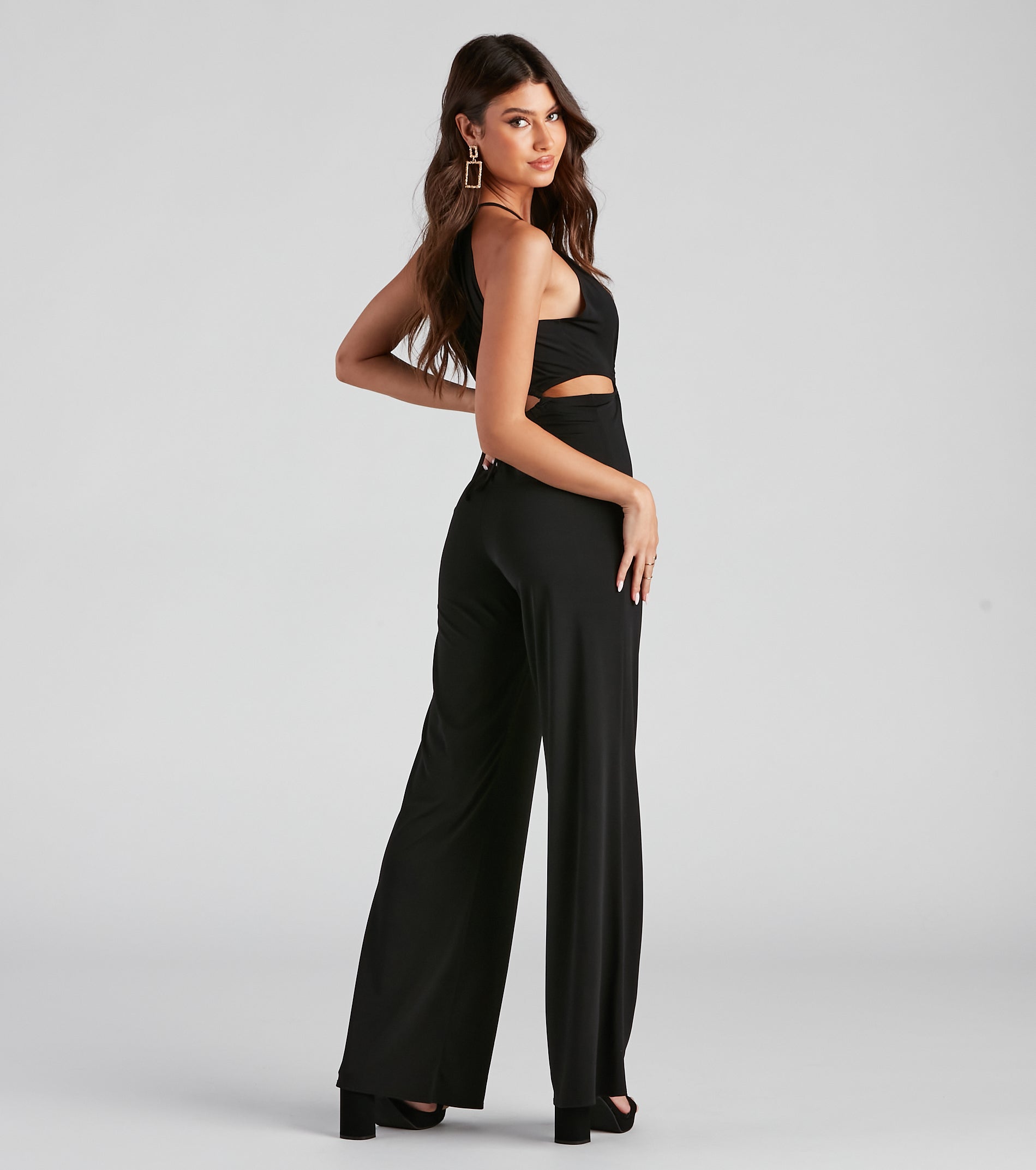 The Spot To Go Halter Jumpsuit