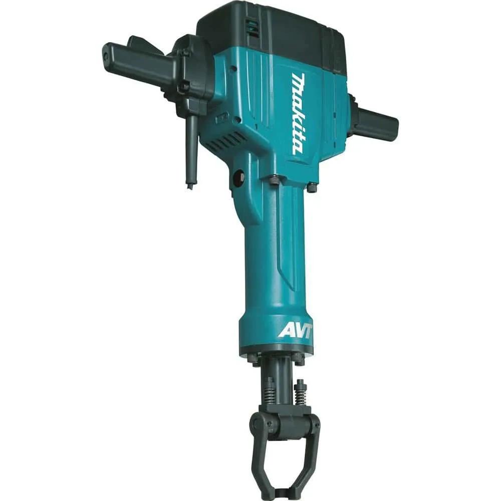 Makita 15 Amp 1-1/8 in. Hex Corded 70 lb. AVT Breaker Hammer with Anti-Vibration Technology, Cart and (4) Bits HM1810X3