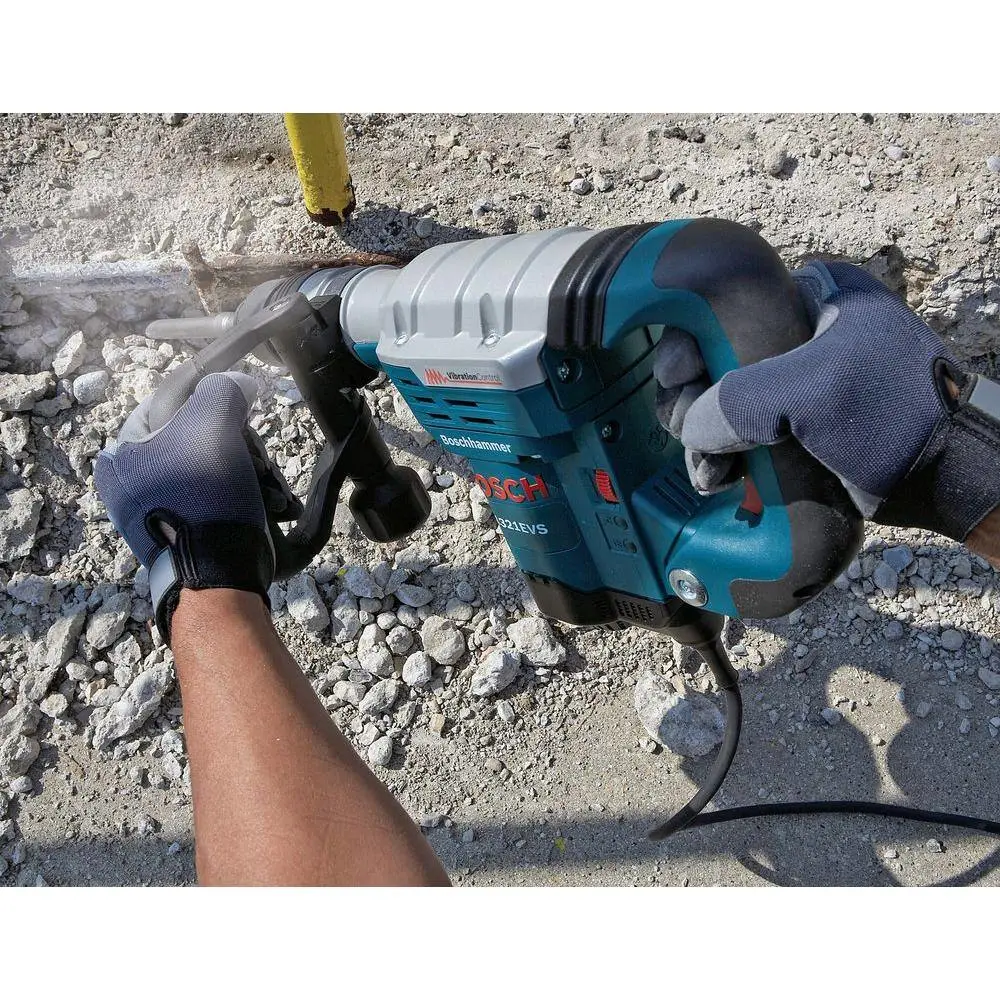 Bosch 13 Amp 1-916 in. Corded Variable Speed SDS-Max Concrete Demolition Hammer with Carrying Case 11321EVS
