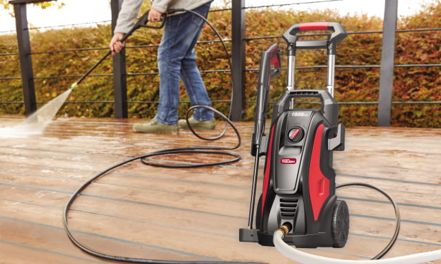 Hyper Tough Brand Electric Pressure Washer 1800PSI for Outdoor Use， Electric