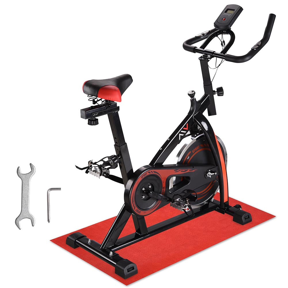 Yescom Indoor Cycling Workout Exercise Bike Black
