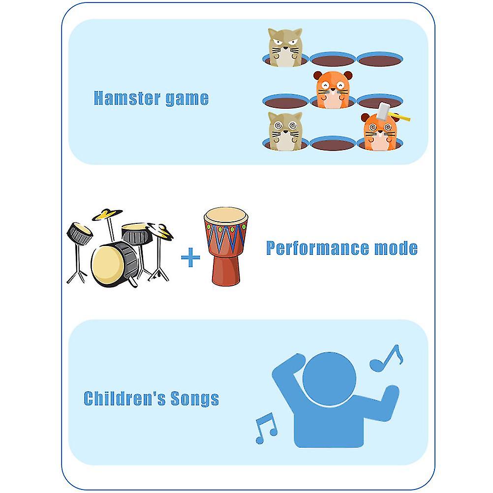 Baby Musical Instruments Toys Multi Function Piano Drum Set Xylophone Educational Baby Toys