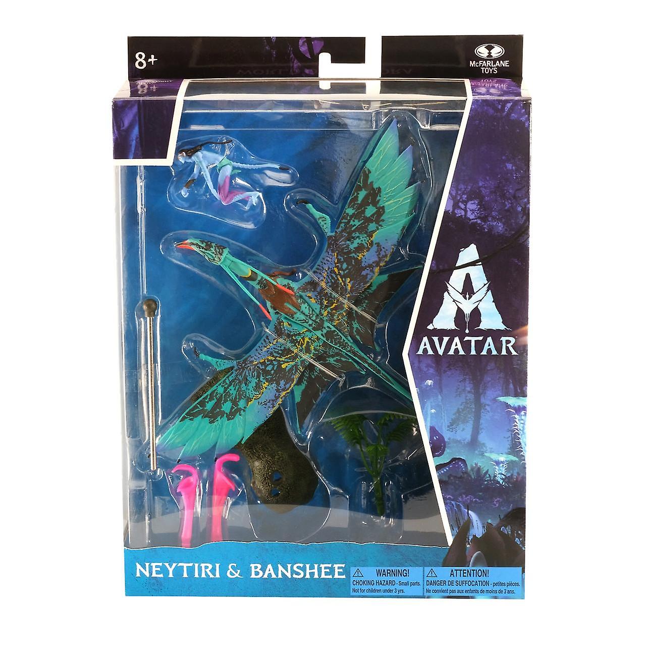 McFarlane Toys Avatar Neytiri and Banshee World of Pandora Figures Action Figures
