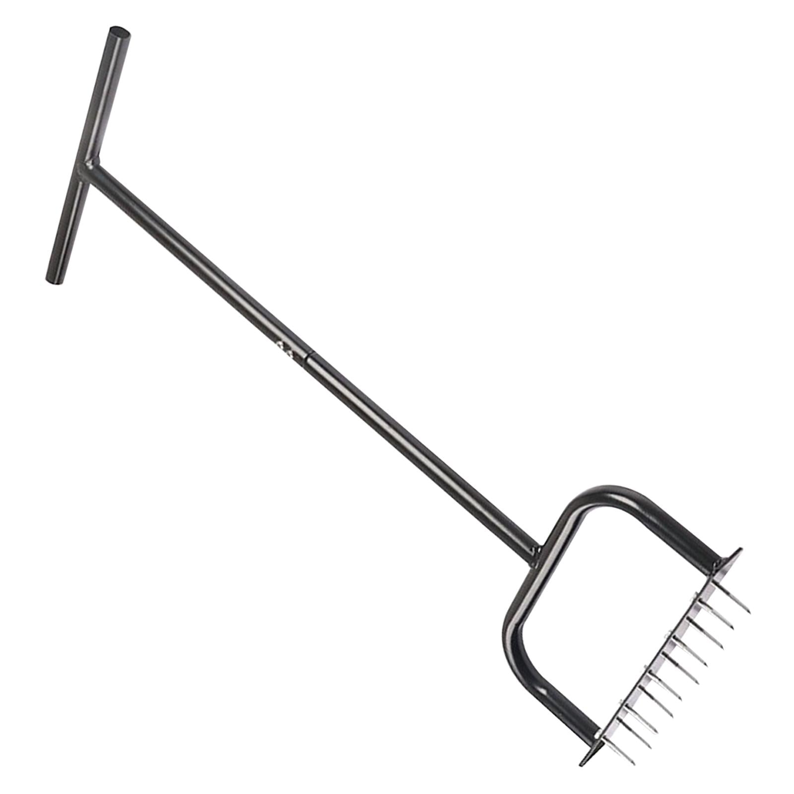 Lawn Aerator Runoff W/ Wrench Grass Dethatching Puller Lawn Carbon Steel for