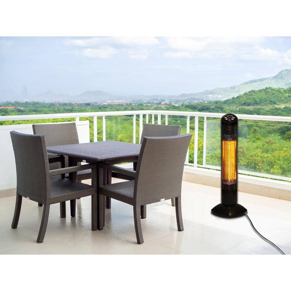Westinghouse Infrared Electric Outdoor Heater - Freestanding Oscillating With Remote WES31-1200