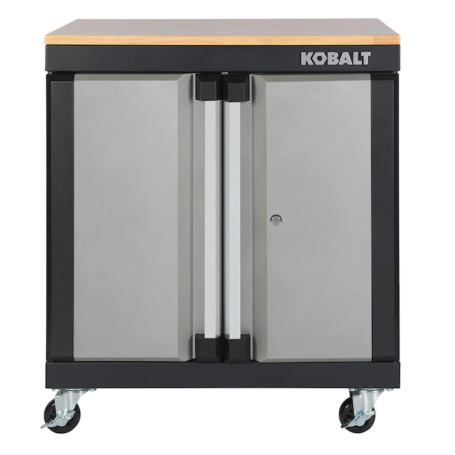 Kobalt Steel Freestanding Garage Cabinet (28-in W x 32.8-in H x 18.5-in D)