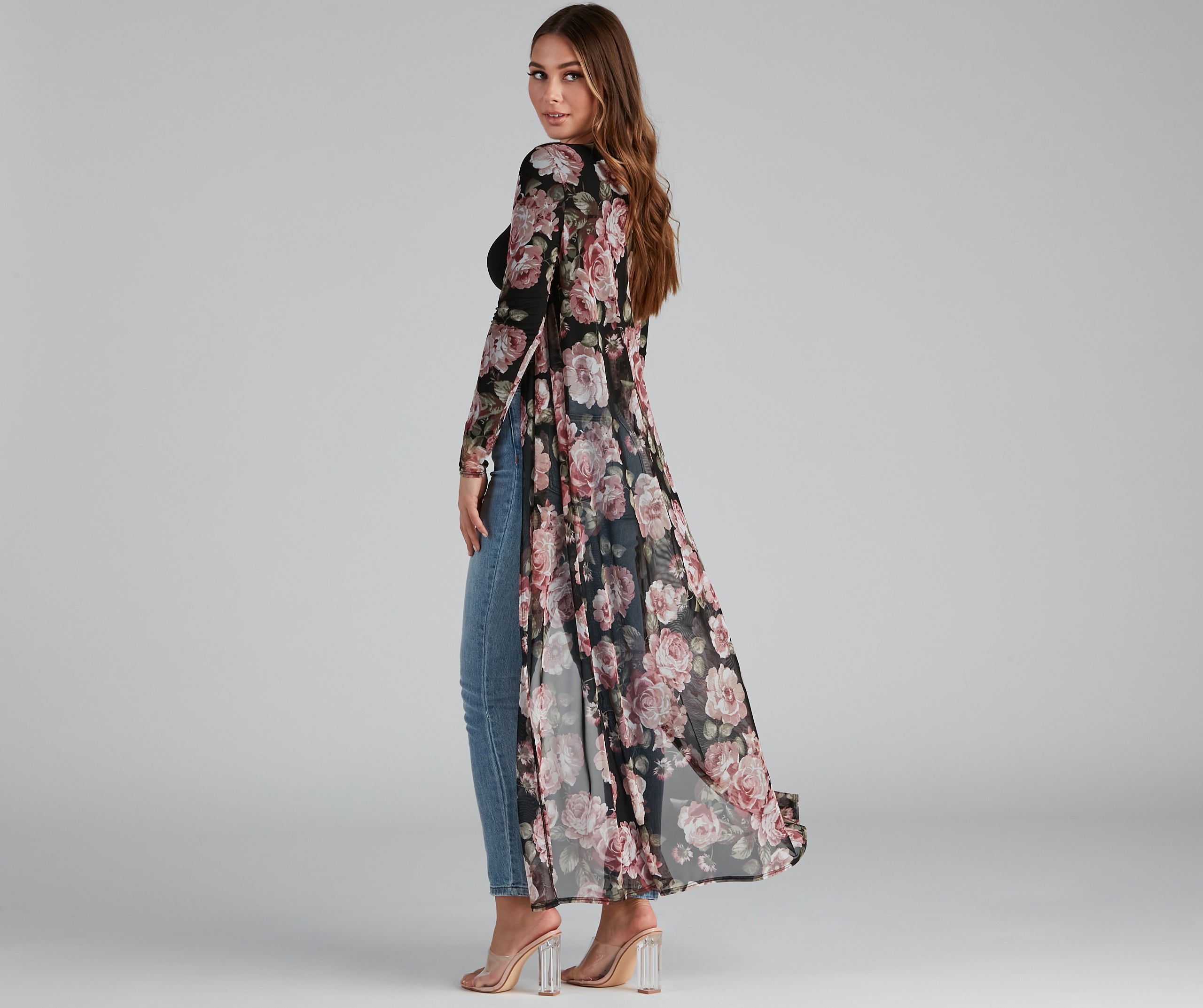 Sweet Intentions Floral Printed Duster