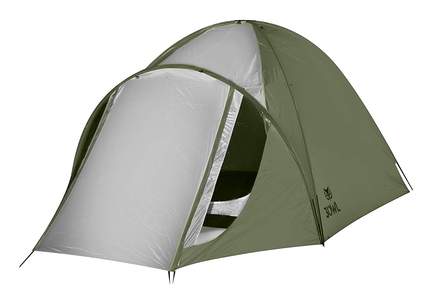 3OWL Everglades 5 Person Easy Setup Hiking， Camping， Outdoors Backpacking Green Tent