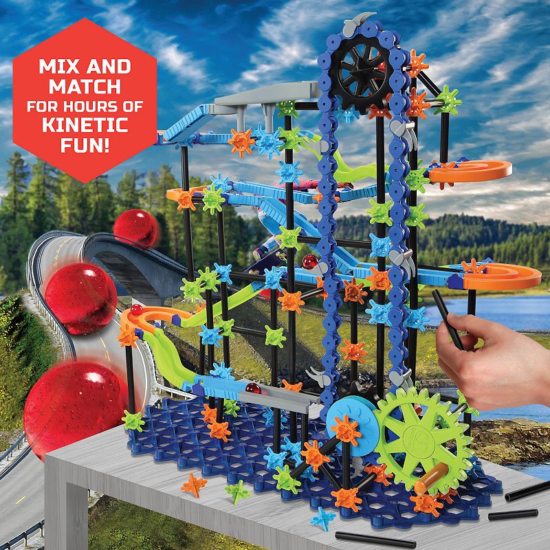 Discovery #Mindblown Toy Marble Run 321-piece Construction Set