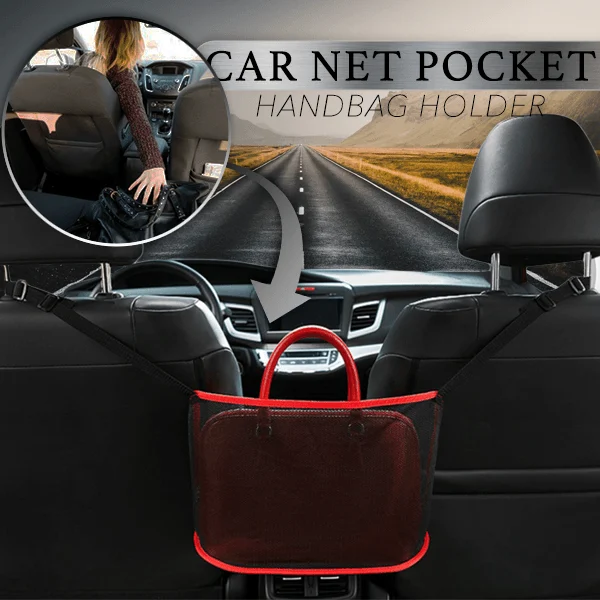 🔥 BIG SALE - 34% OFF🔥🔥Car Net Pocket Handbag Holder
