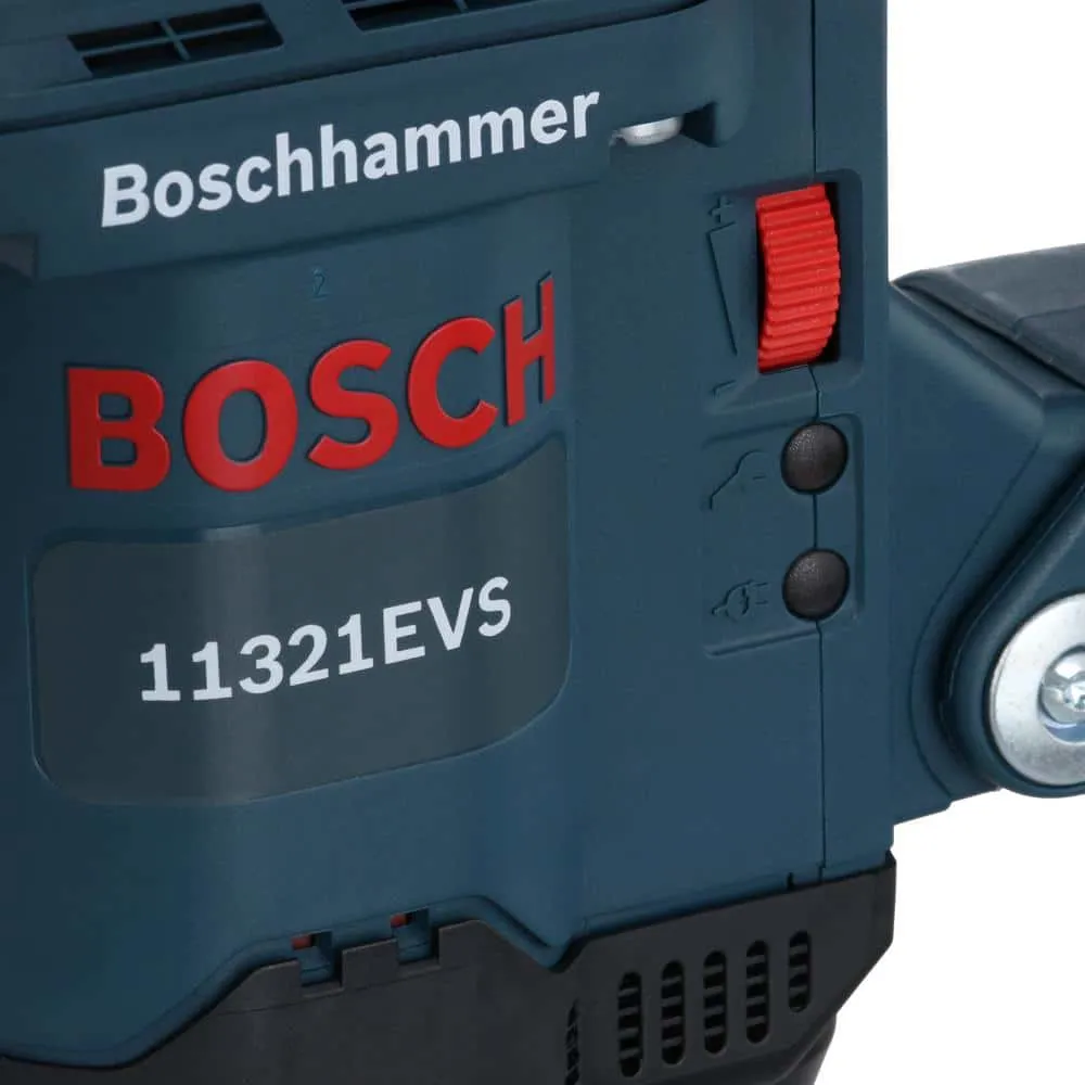 Bosch 13 Amp 1-9/16 in. Corded Variable Speed SDS-Max Concrete Demolition Hammer with Carrying Case 11321EVS