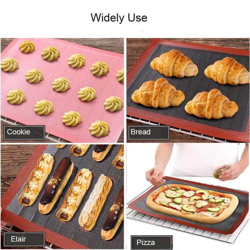 💝(LAST DAY CLEARANCE SALE 70% OFF)Perforated Silicone Baking Mat Non-Stick Oven Sheet Liner Bakery Tool For Cookie /Bread/ Macaroon Kitchen Bakeware Accessories