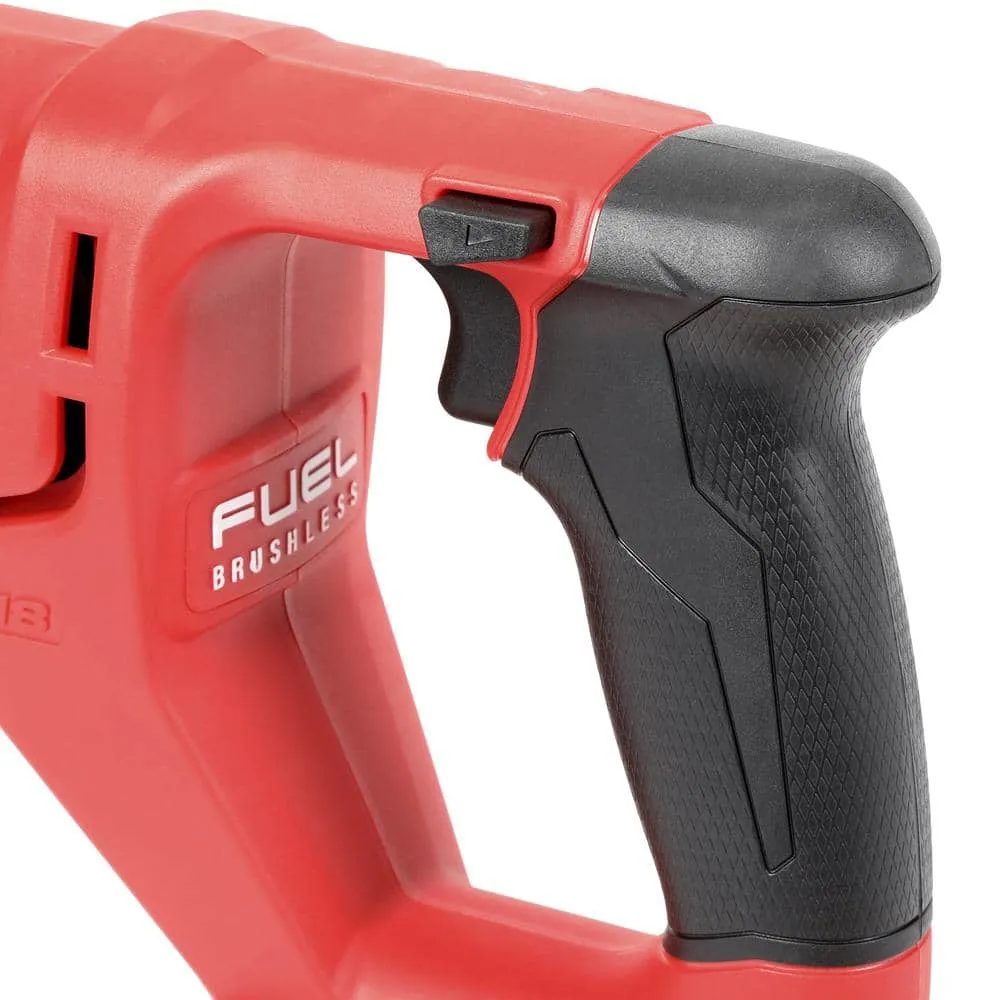 Milwaukee M18 FUEL 18V Lithium-Ion Brushless Cordless 1 in. SDS-Plus D-Handle Rotary Hammer (Tool-Only) 2713-20