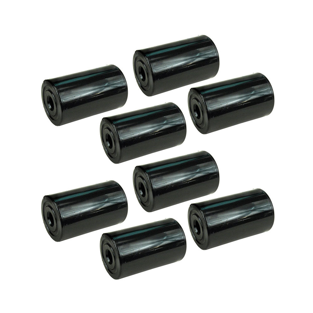 8 Pack of Snapper 4'' Deck Roller for 5HP and 8HP Lawn Tractors /1668513SM， 1668513
