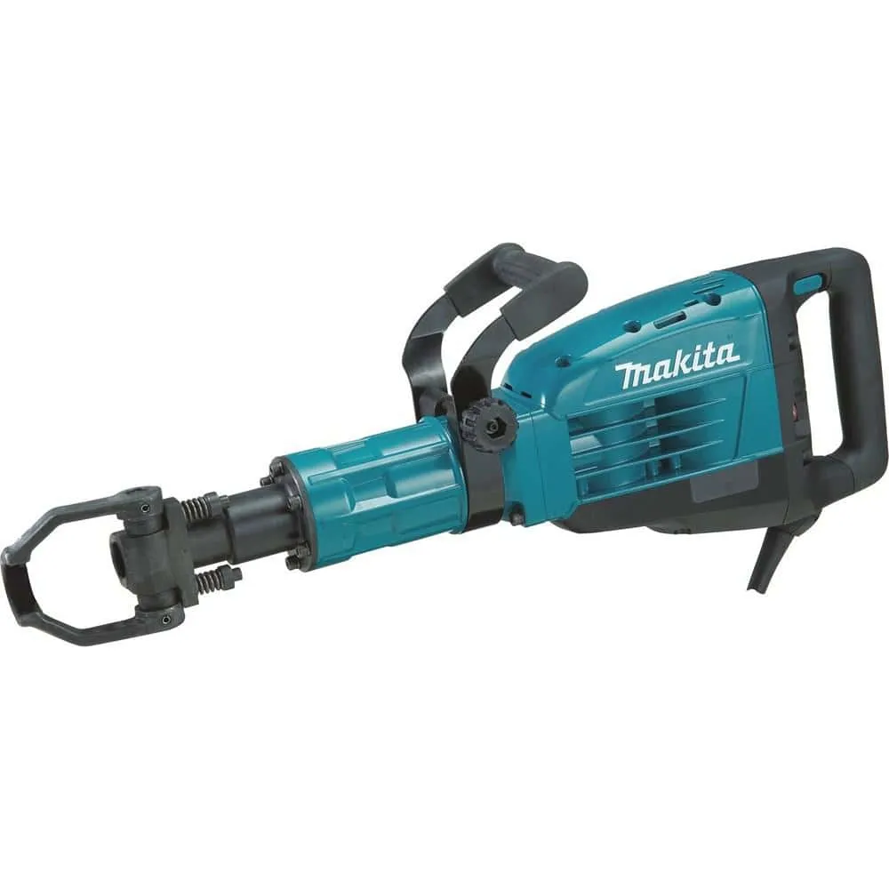 Makita 14 Amp 1-1/8 in. Hex Corded Variable Speed 35 lb. Demolition Hammer w/ Soft Start, LED, (1) Bull Point and Hard Case HM1307CB