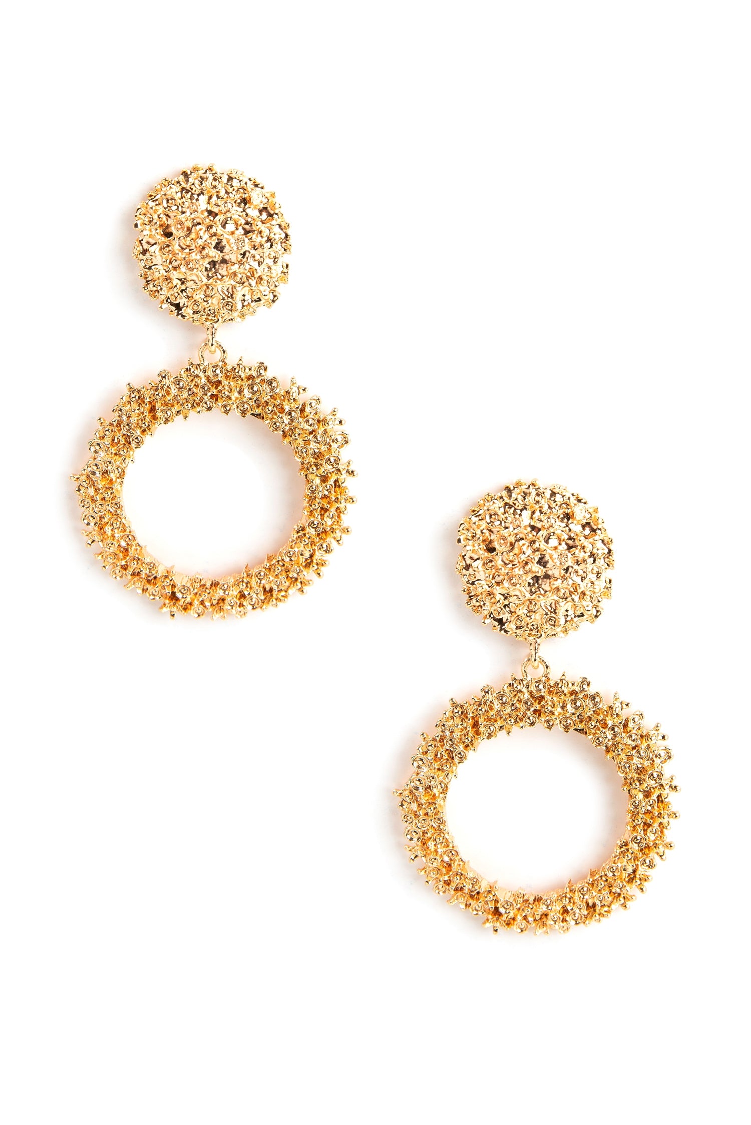 All That Glitters Textured Earrings