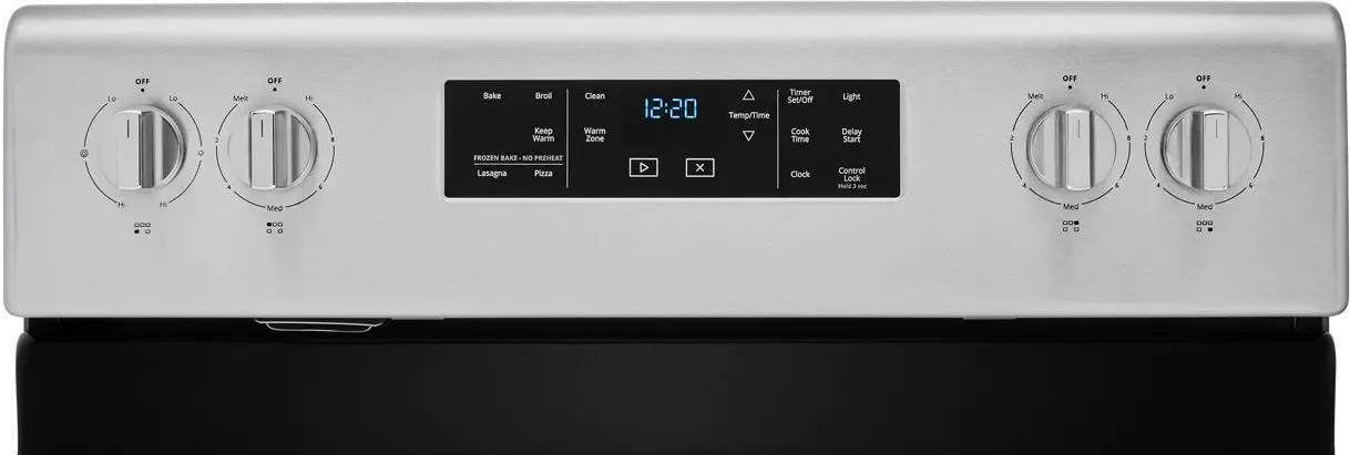 Whirlpool 5.3 cu. ft. Electric Range - 30 Inch Stainless Steel