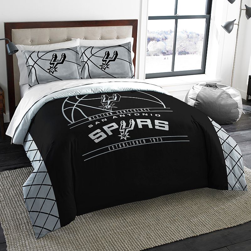 San Antonio Spurs Reverse Slam Full/Queen Comforter Set by The Northwest