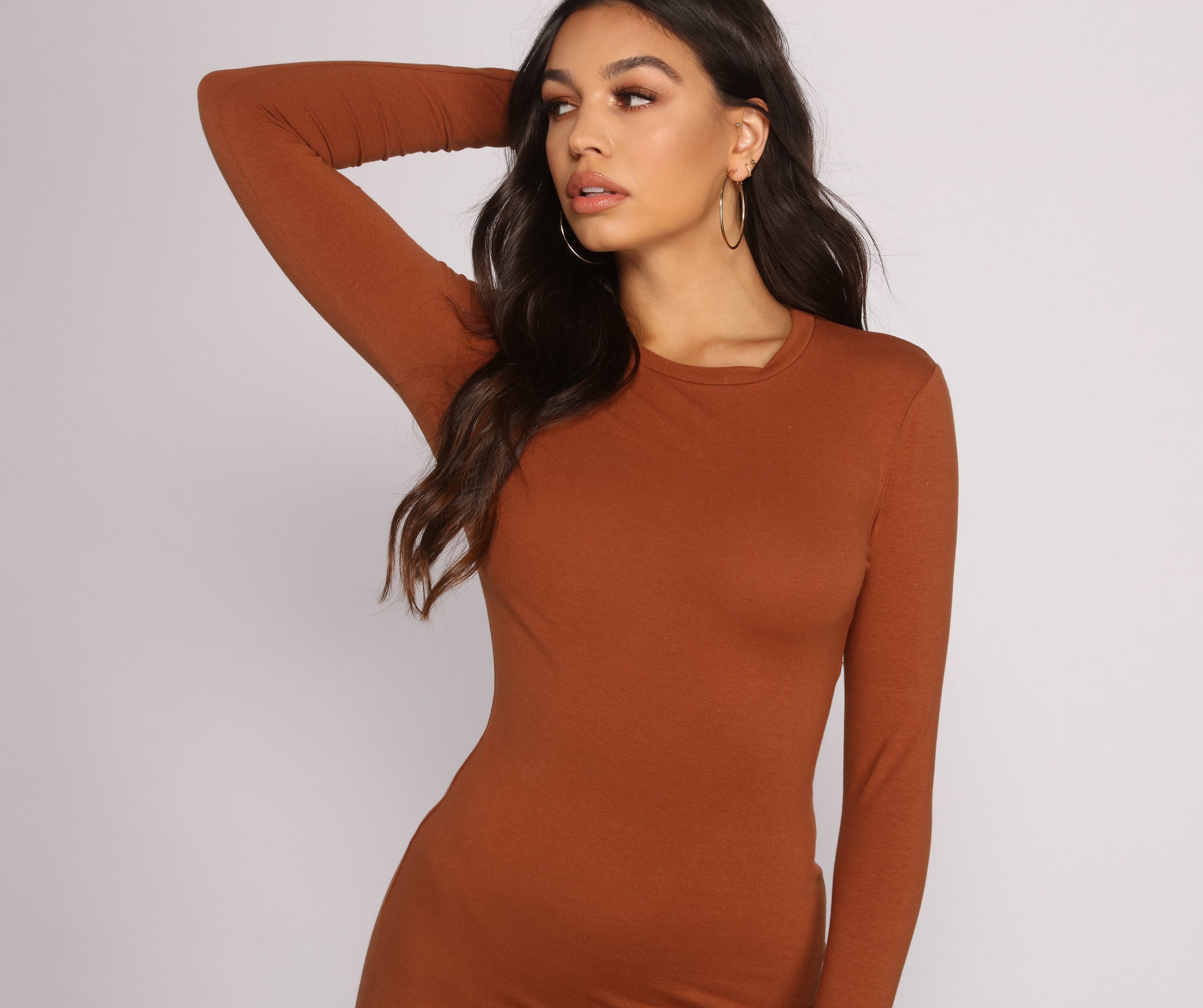 Back to Basics Knit Mini Dress