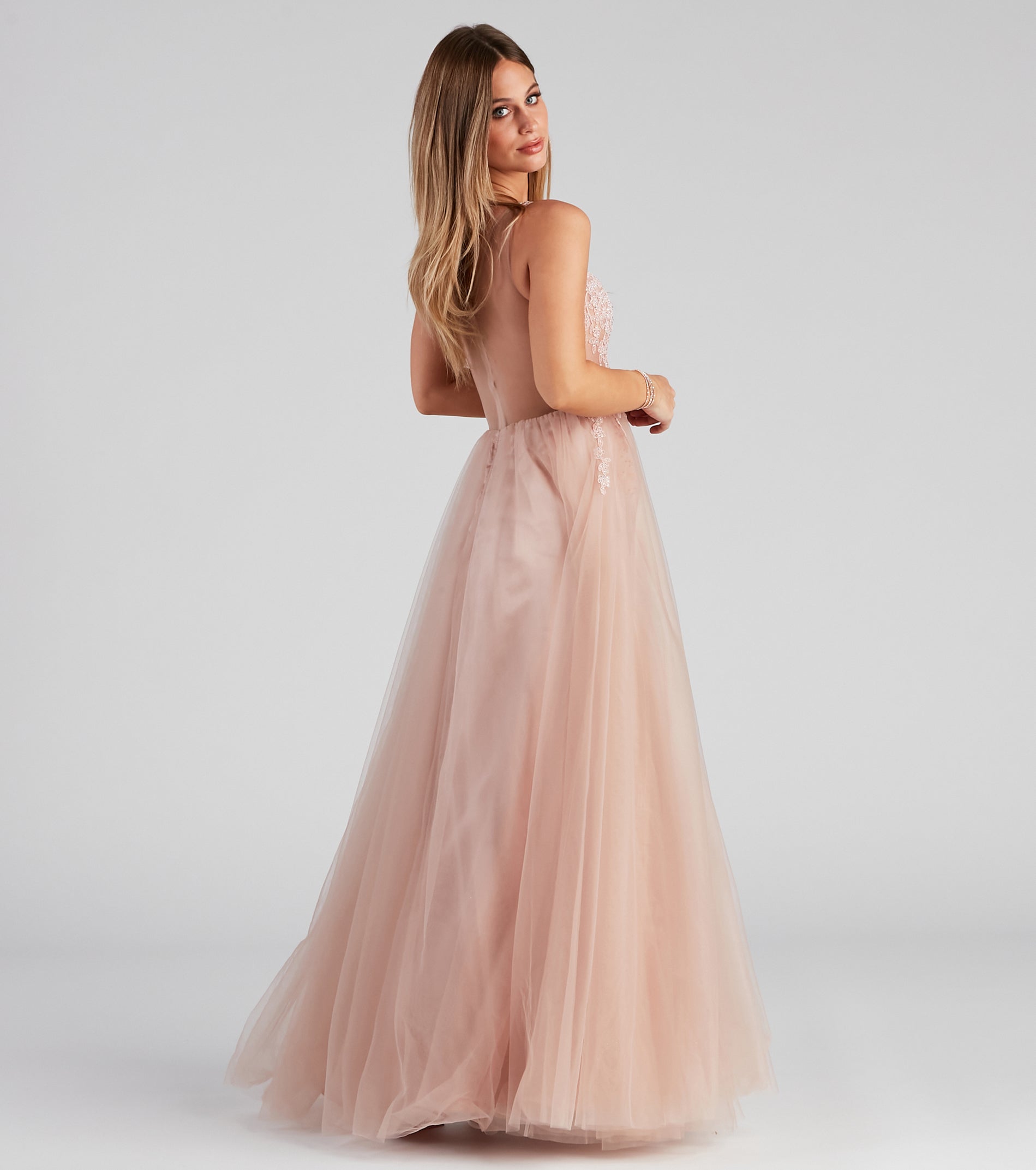 Laine Formal One-Shoulder Ball Gown