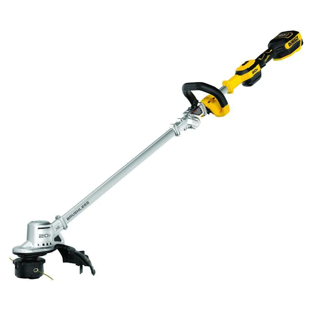 DEWALT 20V MAX Brushless Cordless Battery Powered String Trimmer Kit with (1) 5Ah Battery & Charger DCST922P1