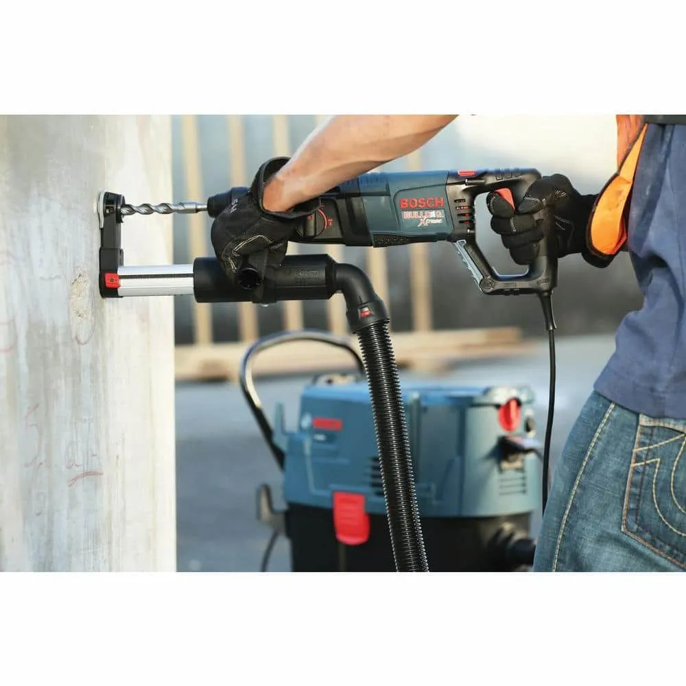 Bosch Bulldog Xtreme 8 Amp 1 in. Corded Variable Speed SDS-Plus Concrete Rotary Hammer Drill with Free 4-1/2 in. Angle Grinder 11255VSRGWS8-45