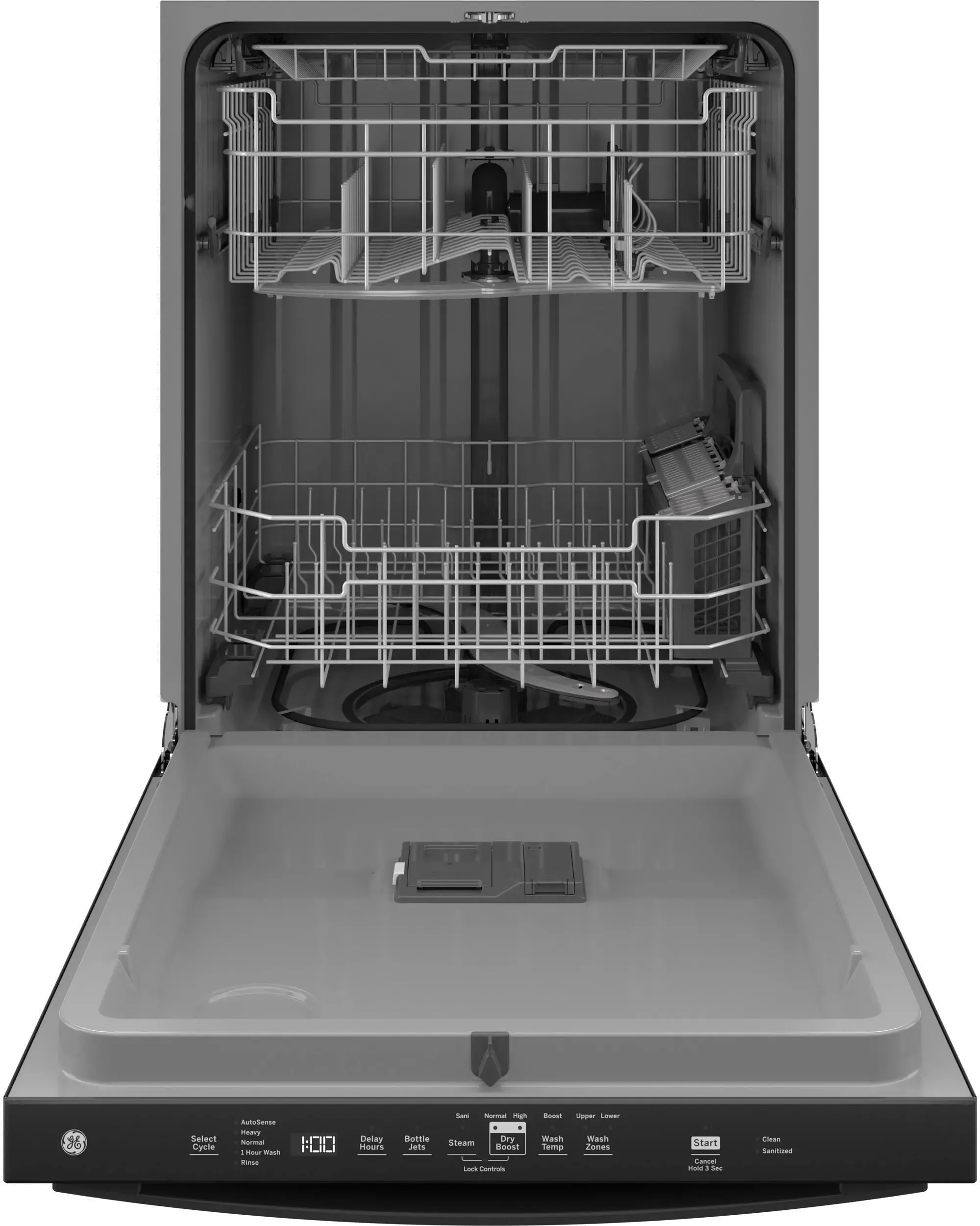GE Top Control Dishwasher GDT630PGRBB