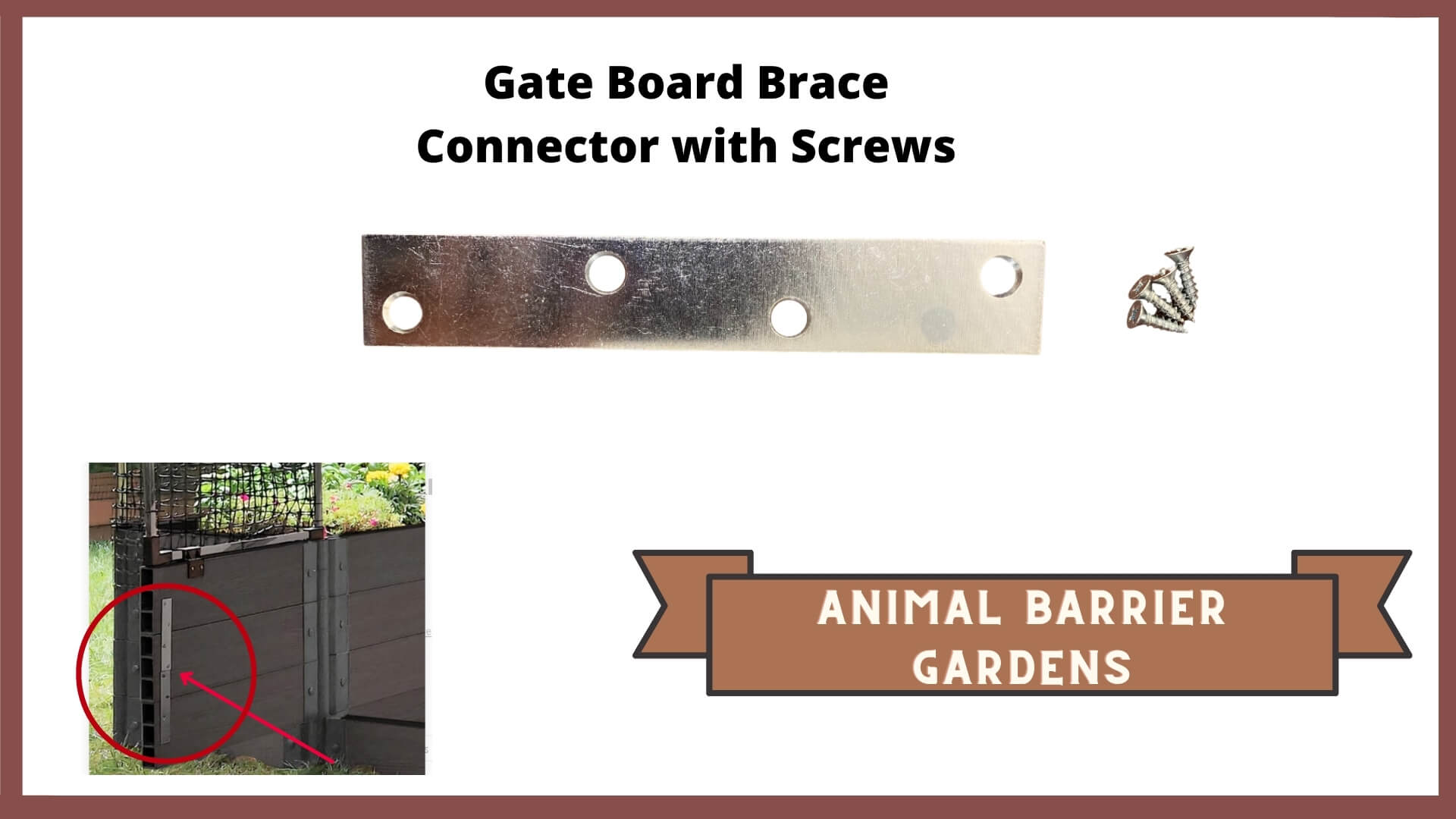 REPLACEMENT PARTS for: Stack & Extend Animal Barrier Kits & Gardens