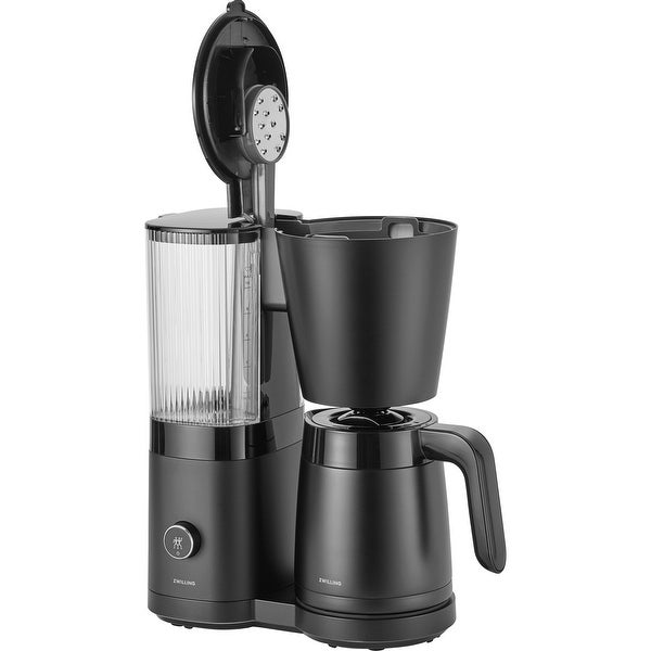 ZWILLING Enfinigy Drip Coffee Maker with Thermo Carafe 10 Cup， Awarded the SCA Golden Cup Standard - 2.5-qt