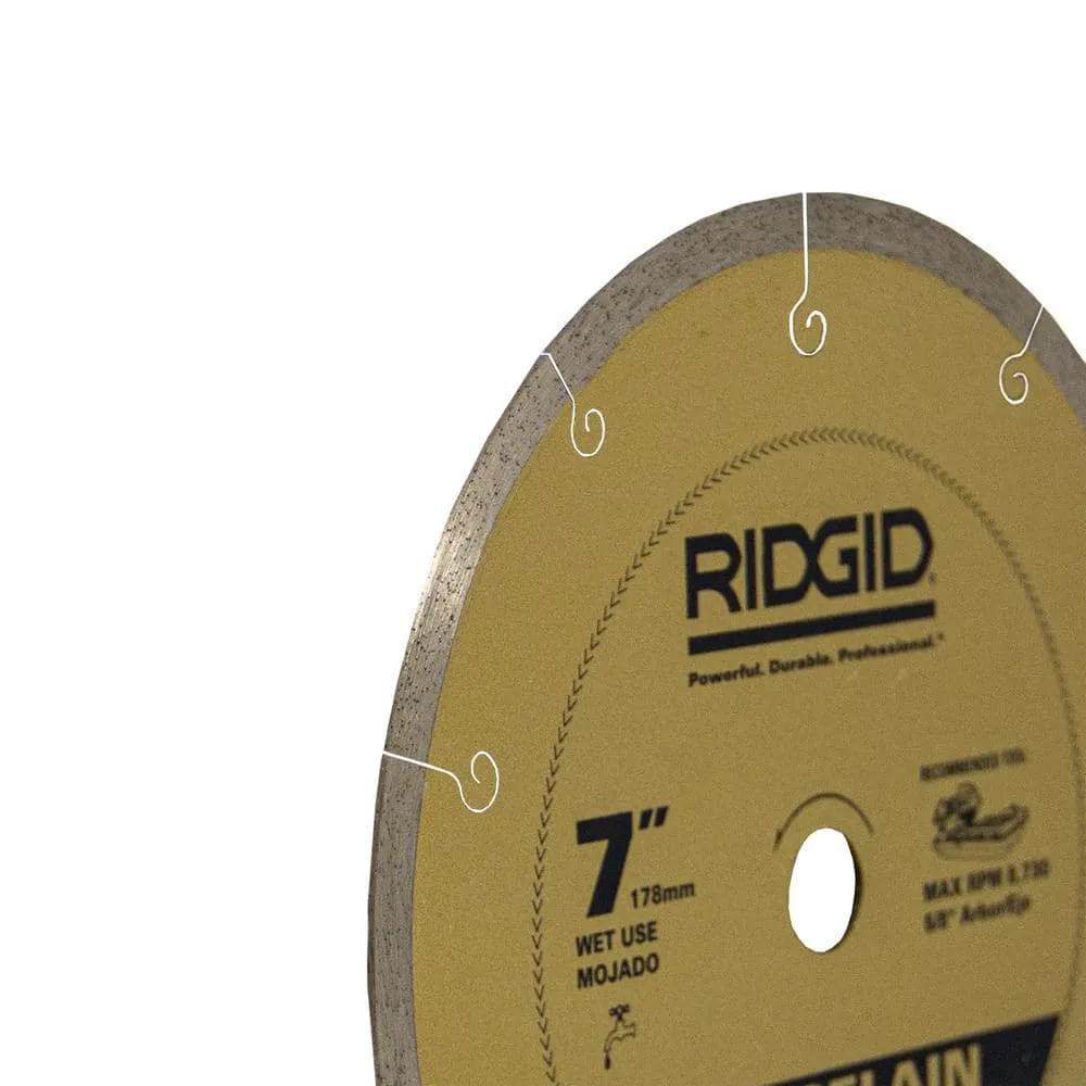 RIDGID 7 in. Premium Tile Diamond Blade HD-CJ70P