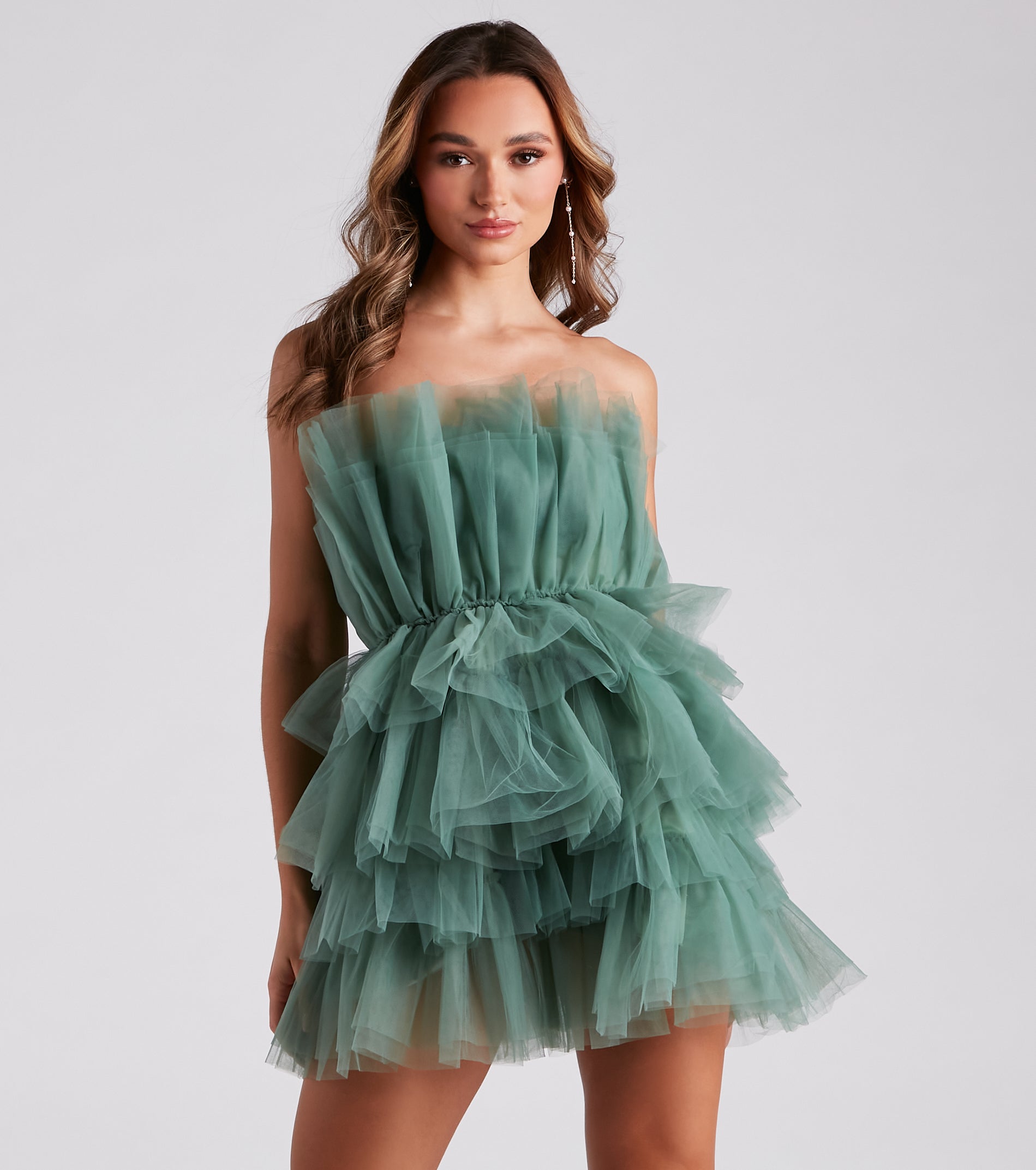 Kayla Tulle Short Party Dress