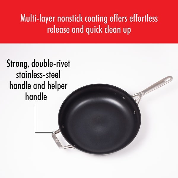 ZWILLING Motion Hard Anodized 5-qt Aluminum Nonstick Deep Fryer
