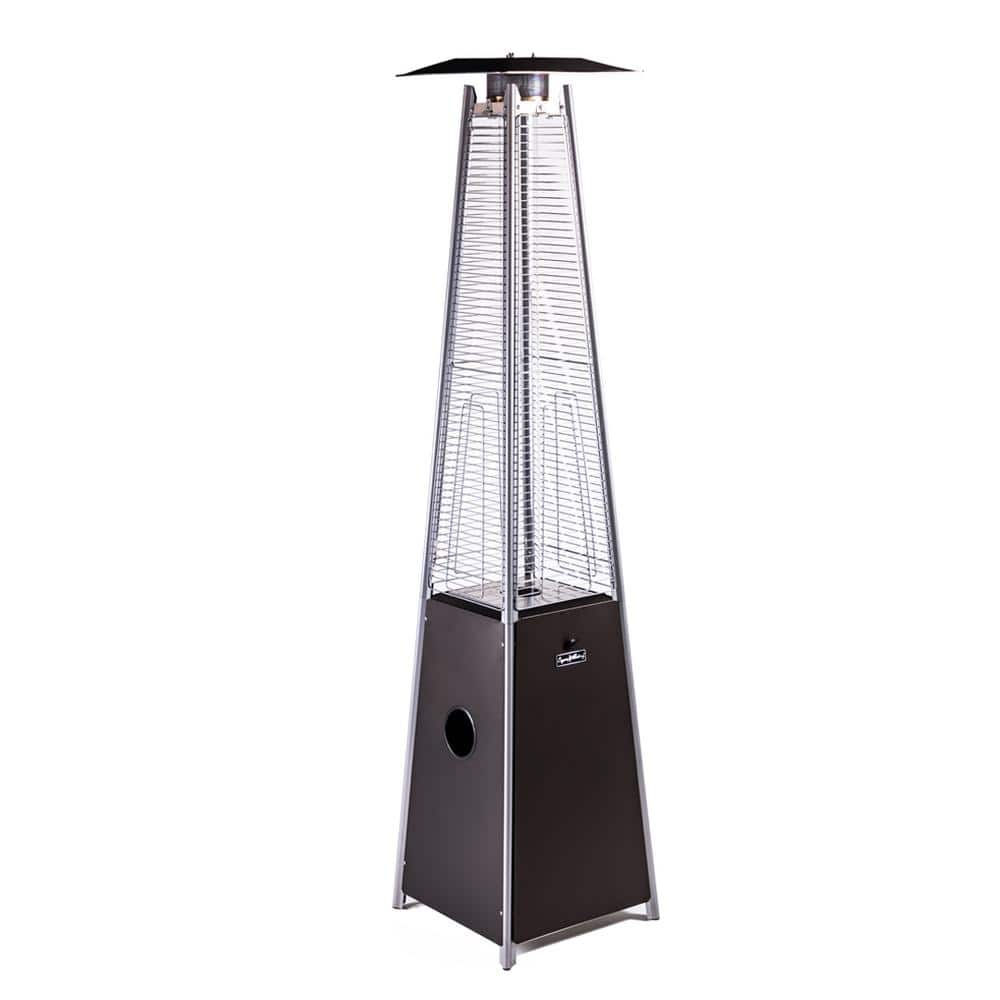 Legacy Heating 40,000 BTU Mocha Quartz Glass Tube Patio Flame Heater CAPH-GT-SMOCHA