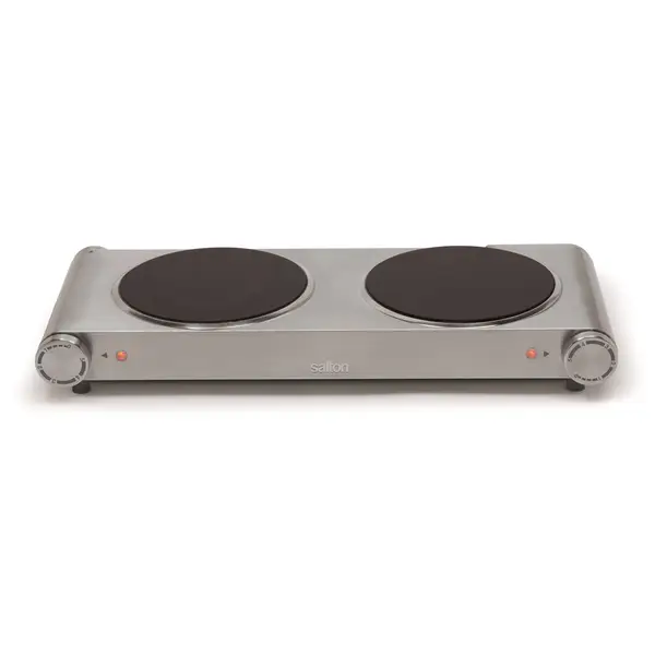Salton Infrared Portable Cooktop Dual Burner