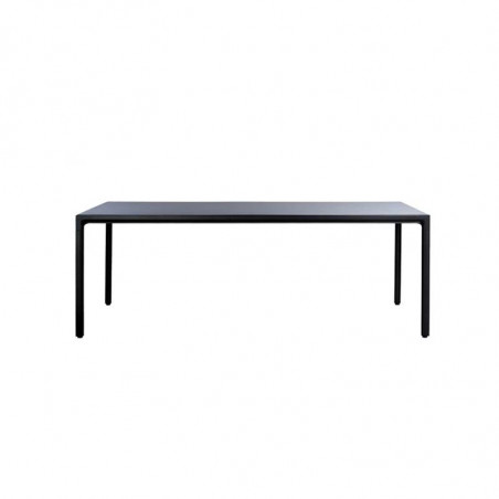 Table extérieur design Illum TRIBU， aluminium céramique 8 personnes