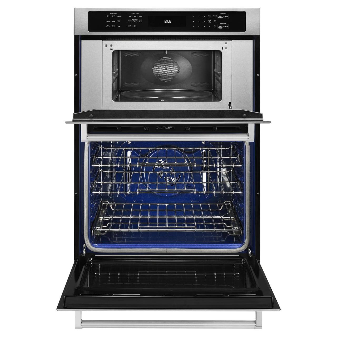 KitchenAid 30-inch, 6.4 cu.ft. Built-in Combination Wall Oven with Convection Technology KOCE500ESS