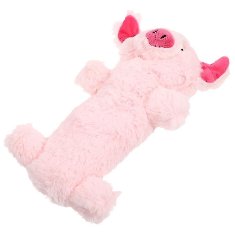 1pc Dog Toy Dog Chew Toy Sounding Dog Toy Interactive Dog Toy Pet Supplies-pig