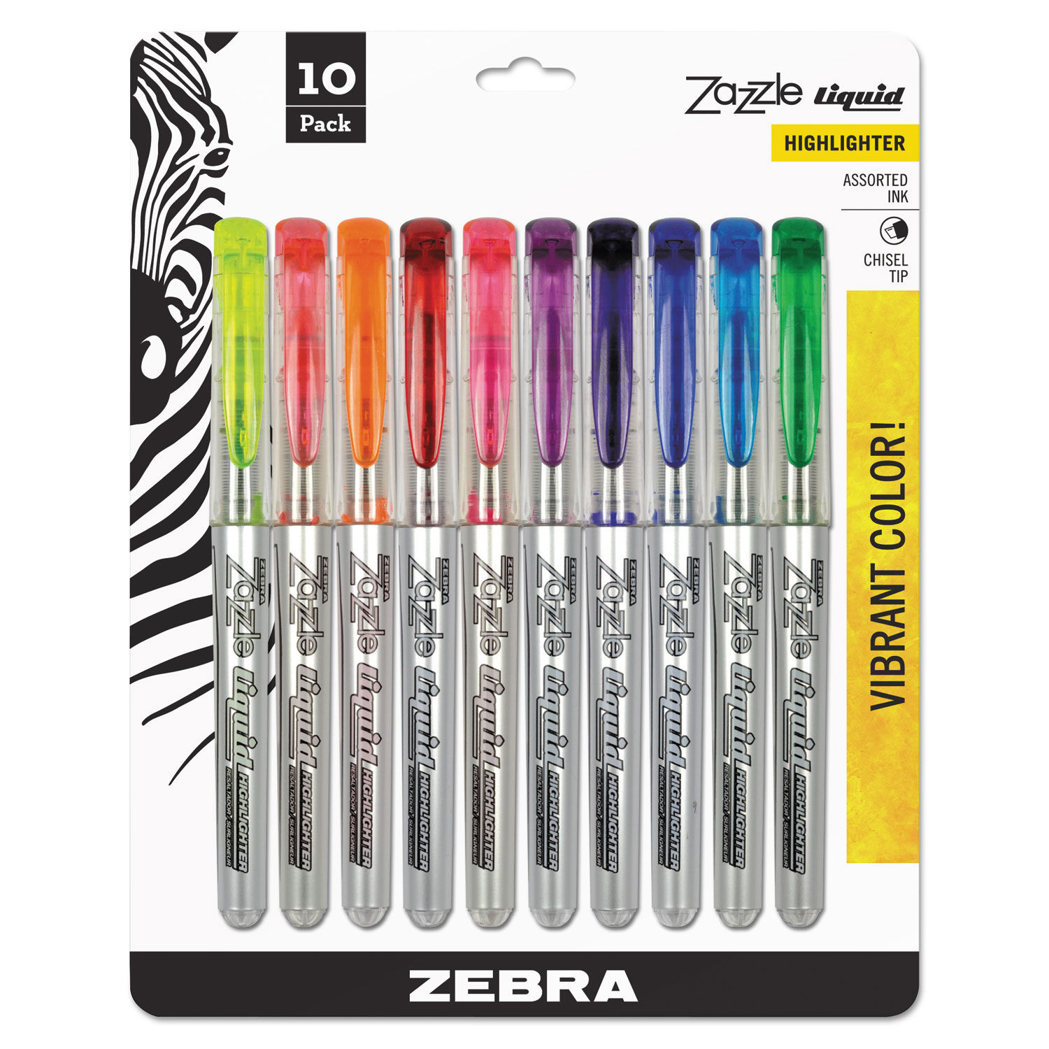 Zazzle Liquid Ink Highlighter by Zebraandreg; ZEB71111