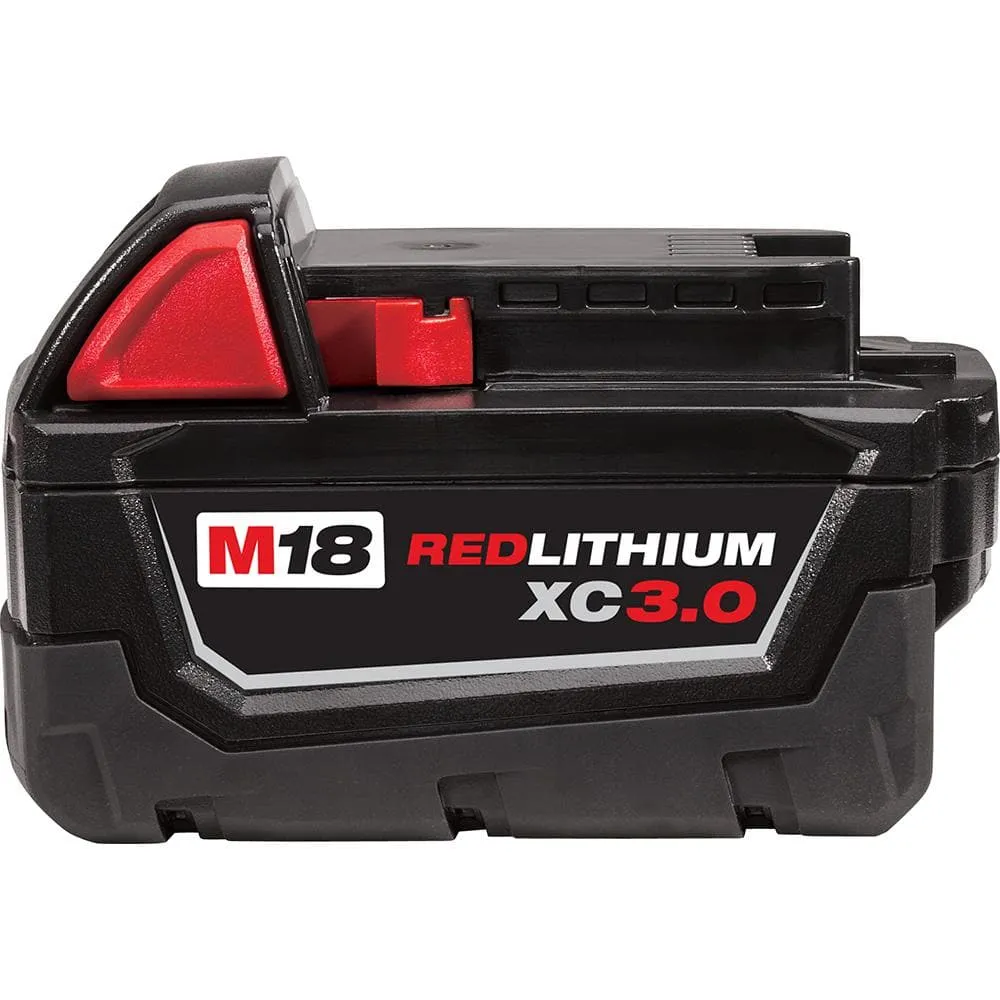Milwaukee M18 18-Volt Lithium-Ion XC Extended Capacity Battery Pack 3.0Ah (2-Pack) 48-11-1822