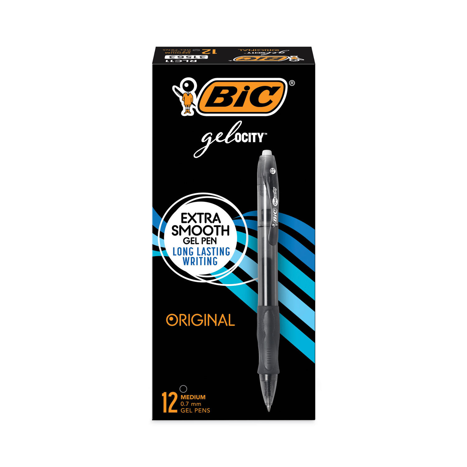 Gel-ocity Gel Pen by BICandreg; BICRLC11BK