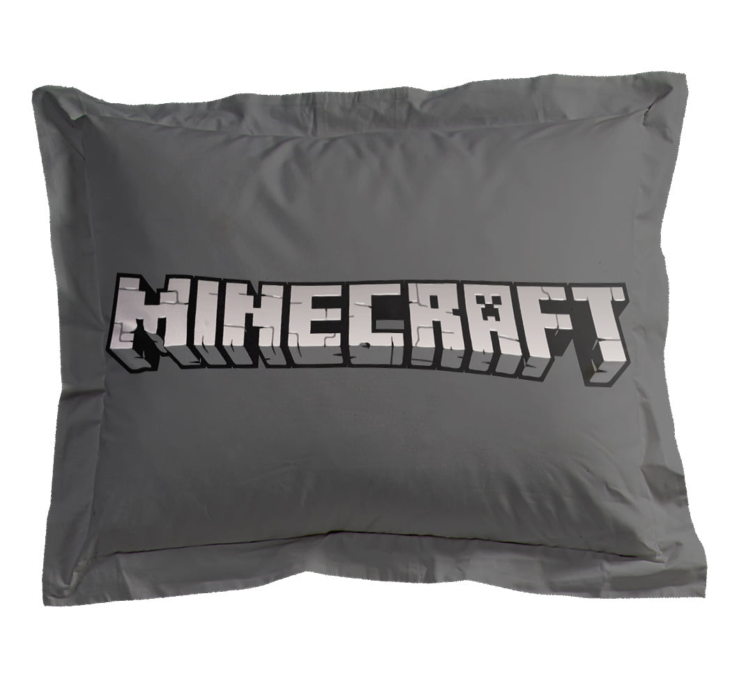 Minecraft Bag Kids Novelty Twin Bed-in-a-Bag, 100% Microfiber, Green