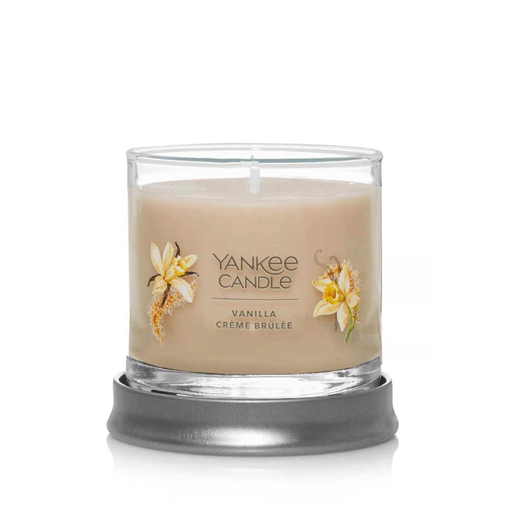 Yankee Candle  Signature Small Tumbler Candle in Vanilla Crème Brûlée