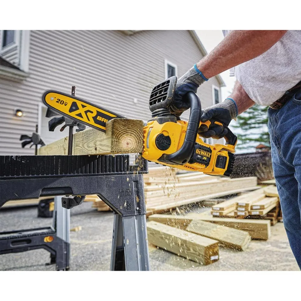 DEWALT 20V MAX 12in. Brushless Battery Powered Chainsaw, Tool Only DCCS620B