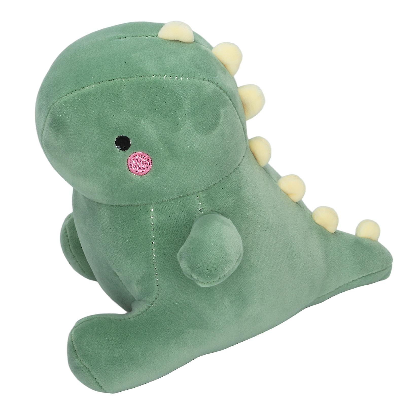 Cute Dinosaur Plush Toy Safe Soft Stuffed Animal Plush Toy Doll for Kids Girls Boys Birthday Gifts Green 25cm / 9.8in