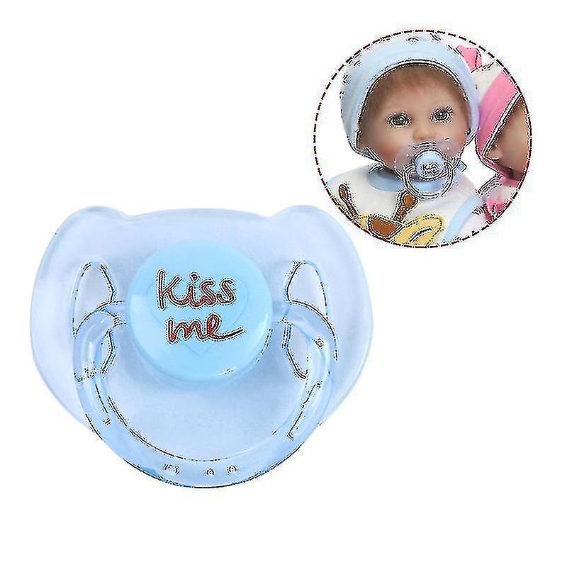 4 Pcs Reborn Doll Supplies Magnet Pacifiers Lifelike Reborn Baby Dolls Accessories Magnetic Nipples
