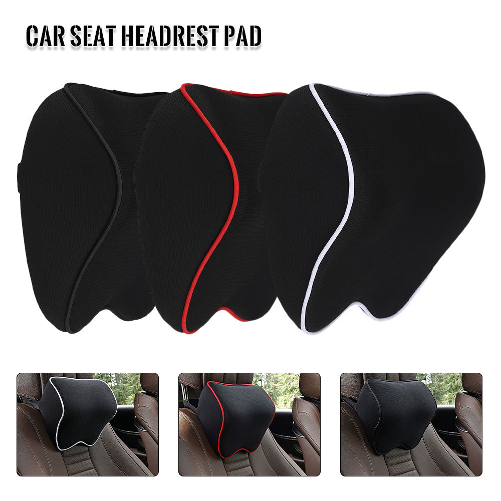 ZTOO 1PCS Car Seat Headrest Pad Auto Car Neck Pillow Memory Foam Pillows Cervical Neck Rest Seat Breathable Headrest Cushion Pad