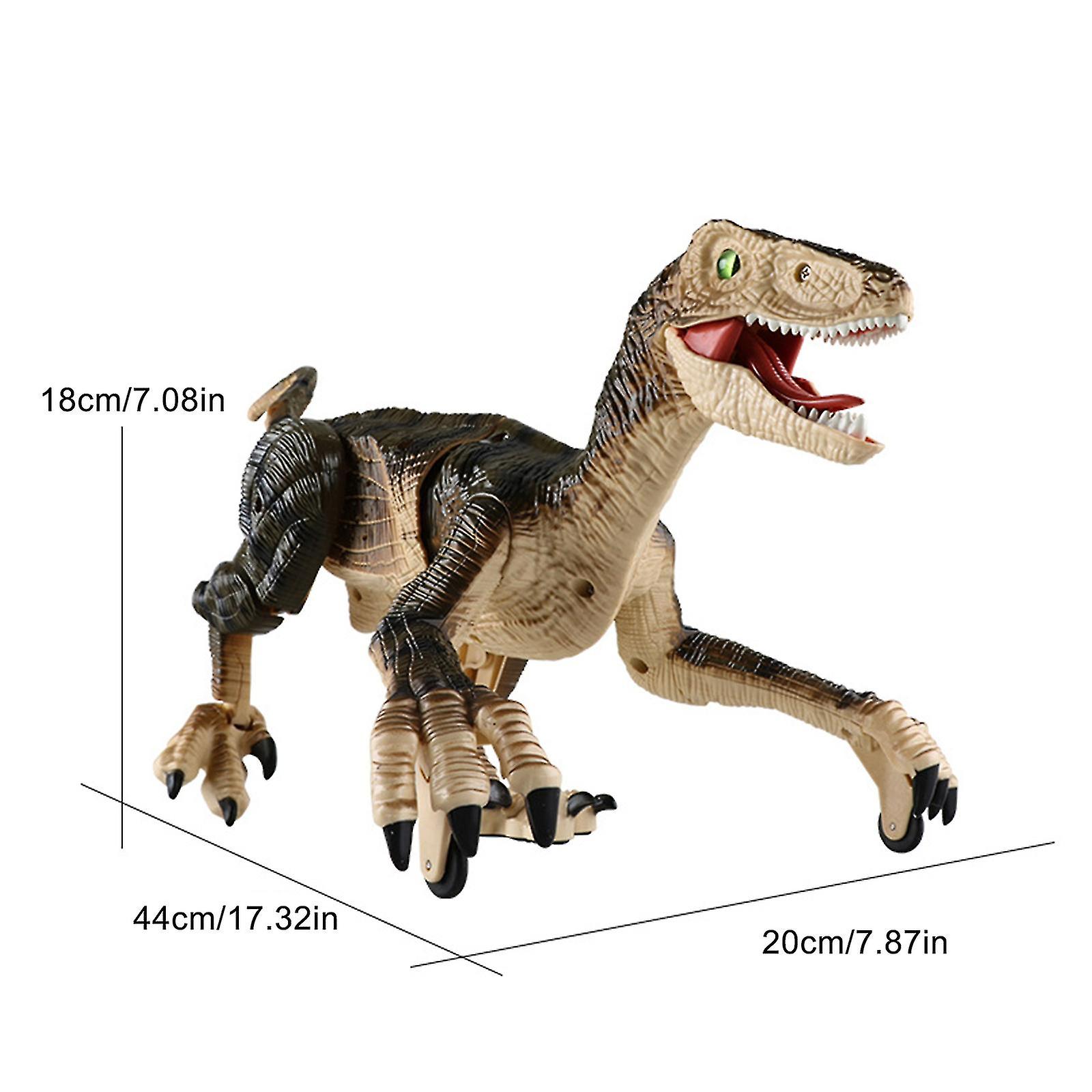 Remote Control Dinosaur Toys 2.4g Shake Head Tail Electronic Pet Simulation Velociraptor Toy