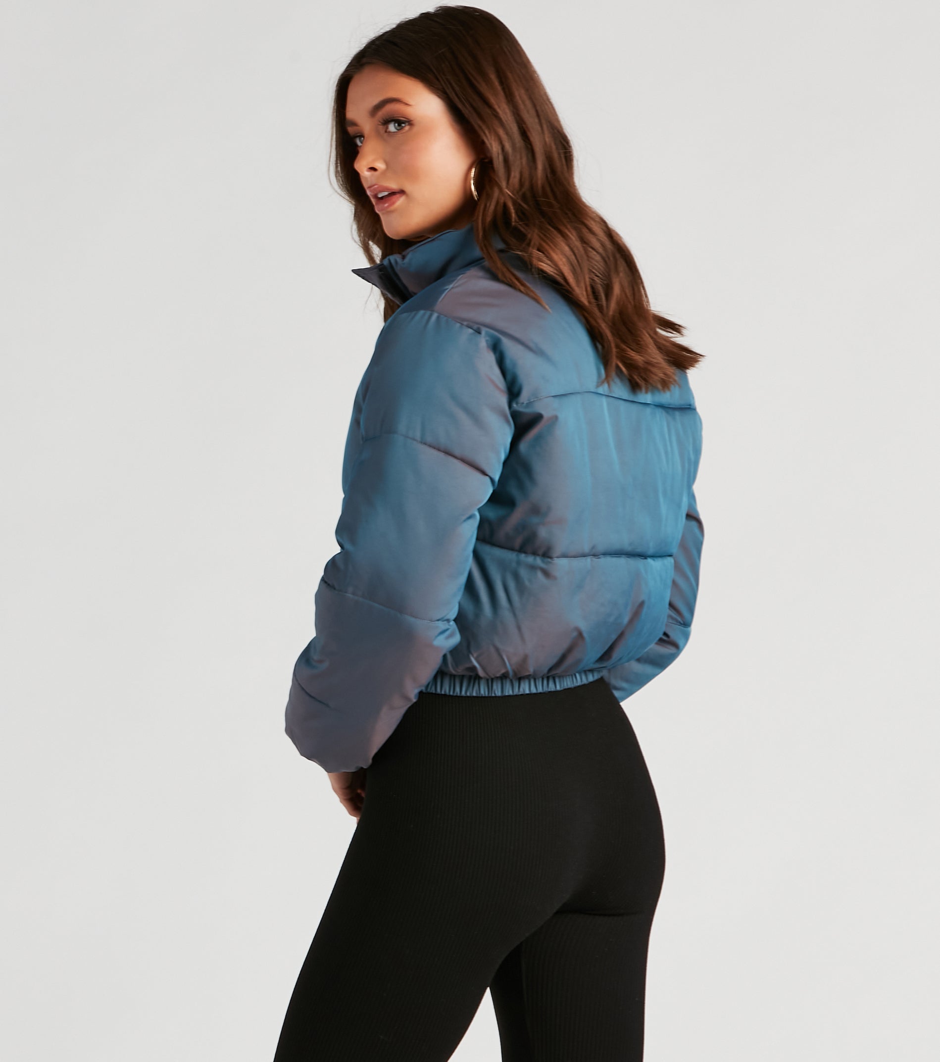 Chill In The Air Zip Puffer Jacket